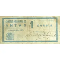 1 Peseta Antas