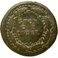 Sestertius - Trajan S P Q R OB CIV SER