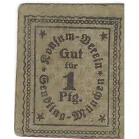 1 Pfennig Konsum-Verein Sendling