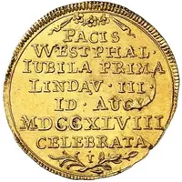 1/2 Ducat Peace of Westphalia