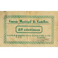 25 Céntimos Castellote