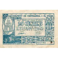 25 Céntimos Castellbell i el Vilar