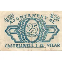 25 Céntimos Castellbell i el Vilar
