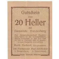20 Heller Handenberg