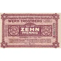 10 Pfennig Bayerische Stickstoff-Werke