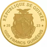 1000 Francs Guinéens Lion