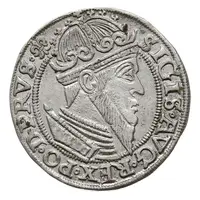 Trojak gdański - Sigismund II Augustus Gdańsk mint