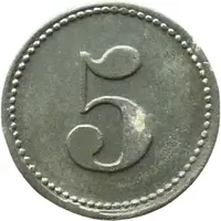 5 Pfennigs - Kreuznach Seitz Werke