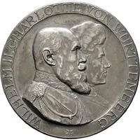 24th Württemberg state shooting festival - Wilhelm II Esslingen