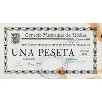 1 Peseta Utrillas