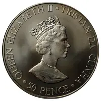 50 Pence - Elizabeth II Queen Mother