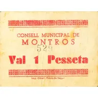 1 Peseta Mont-ros