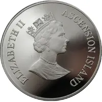 50 Pence - Elizabeth II Queen Mother, Silver Proof Issue