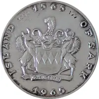 Medal - Island of Sark Fourth Centenary, Silver, 4g