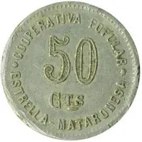 50 Centimos - Cooperativa Popular Estrella Mataronense