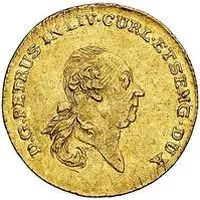 1 Ducat - Peter von Biron