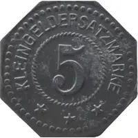 5 Pfennig - Breslau Eisenwerk Frelenberg
