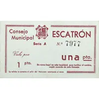 1 Peseta Escatrón