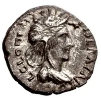 Denarius MACRIA N A LIB LEG I, Africa