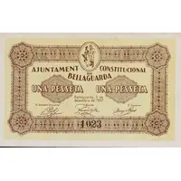 1 Peseta Bellaguarda