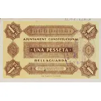 1 Peseta Bellaguarda