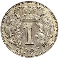 1 Krone - Johann II Pattern