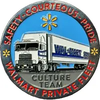 Challenge Coin - Walmart Culture Team 6899 MacClenny, Florida