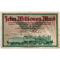 10 000 000 Mark Henschel & Sohn