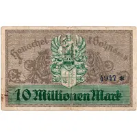 10 000 000 Mark Henschel & Sohn