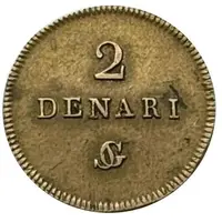 Coin weight - 2 Denari