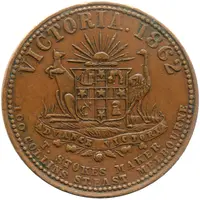 1 Penny - R. Grieve Eaglehawk, Victoria