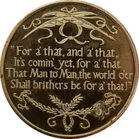 Medal - GSC Officers Association Burns Supper