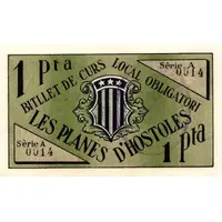 1 Peseta Les Planes d'Hostoles