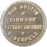 10 Pfennigs - Elberfeld Rathaus Automat