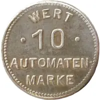 10 Pfennigs - Elberfeld Rathaus Automat