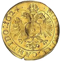 2 Kreuzers Gold pattern strike