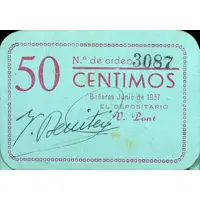 50 Céntimos Bañeres