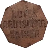 1/2 Rupie Hotel Deutscher Kaiser Tanga