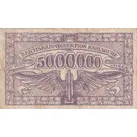 5 000 000 Mark Reichsbahndirektion