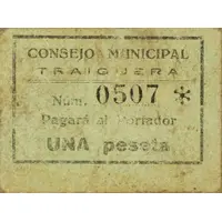 1 Peseta Traiguera
