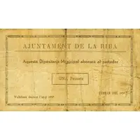 1 Peseta La Riba