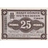 25 Pfennig Sparkasse