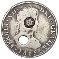 8 Reales Type I Countermark