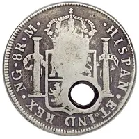 8 Reales Type I Countermark