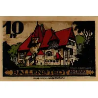 10 Pfennigs black serial number