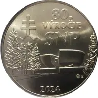 Medal - 80th SNP Anniversary Slovak National Uprising