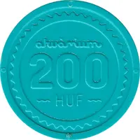 Beer glass deposit token - Akvárium klub