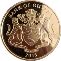 5000 Dollars Bank of Guyana