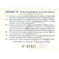 2 Pessetes 1st Issue