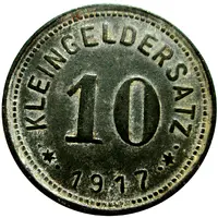 10 Pfennig - Eisleben Mansfeldsche Gewerkschaft